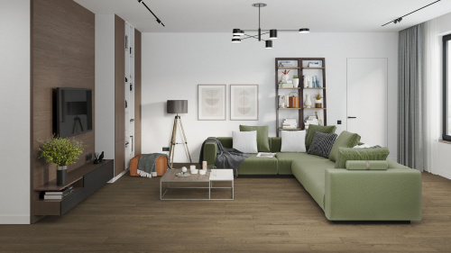 Кварцевый ламинат Damy Floor Family LVT Дуб Мокко Mocha Oak