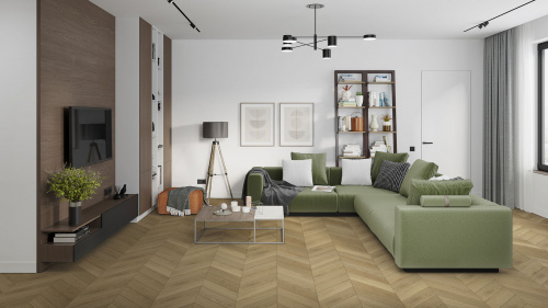 Кварцевый ламинат Damy Floor Chevron LVT Сен-Клу Saint-Cloud