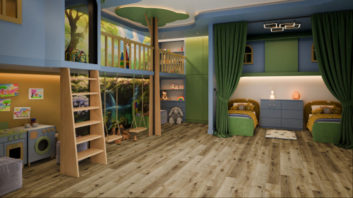 Кварцевый ламинат Damy Floor Family LVT Дуб Провинциальный Provincial Oak
