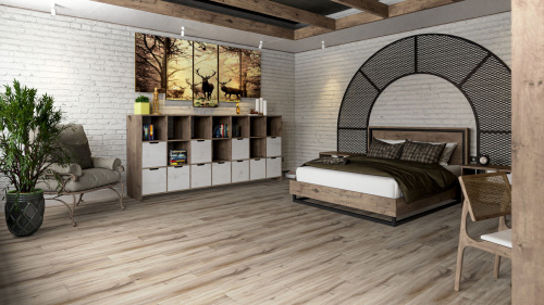 Кварцевый ламинат Damy Floor Family LVT Дуб Натуральный Natural Oak