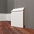 Плинтус Evrowood PN 040 / 80x12x2000 мм