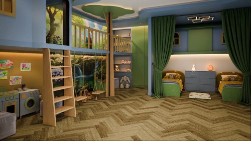 Кварцевый ламинат Damy Floor London LVT Шеффилд Sheffield