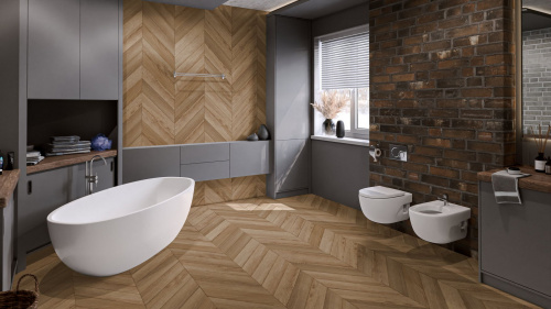 Кварцевый ламинат Damy Floor Chevron LVT Лувр Louvre