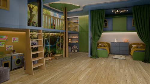 Кварцевый ламинат Damy Floor Family SPC Дуб Медовый