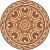 Художественная розетка ArtParquet 5-008