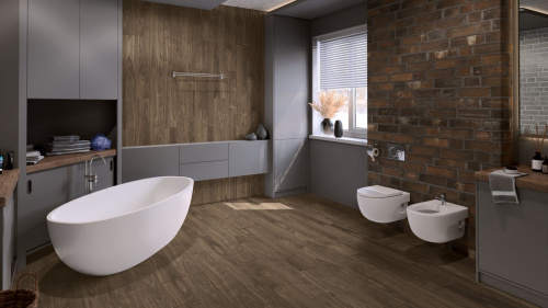 Кварцевый ламинат Damy Floor Family LVT Орех Американский American Walnut
