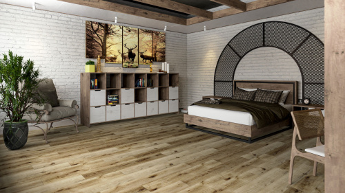 Кварцевый ламинат Damy Floor Family SPC Дуб Провинциальный Provincial Oak