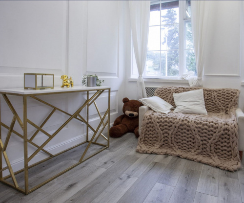 Кварцевый ламинат Damy Floor Family SPC Дуб Состаренный Серый Aged Gray Oak