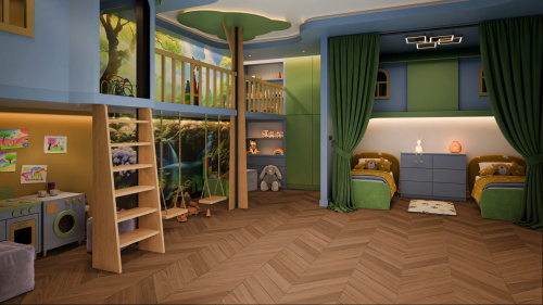 Кварцевый ламинат Damy Floor Chevron SPC Блуа Blois