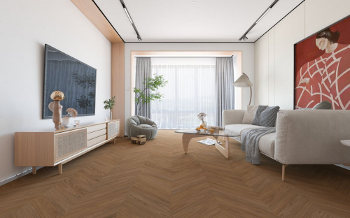 Кварцевый ламинат Damy Floor Chevron LVT Блуа Blois