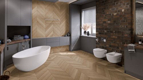 Кварцевый ламинат Damy Floor Chevron LVT Сен-Клу Saint-Cloud