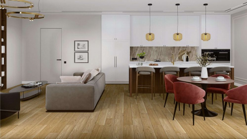 Кварцевый ламинат Damy Floor Family LVT Дуб Медовый