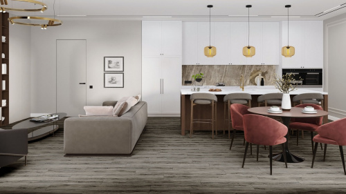 Кварцевый ламинат Damy Floor Family SPC Дуб Кантри Country Oak