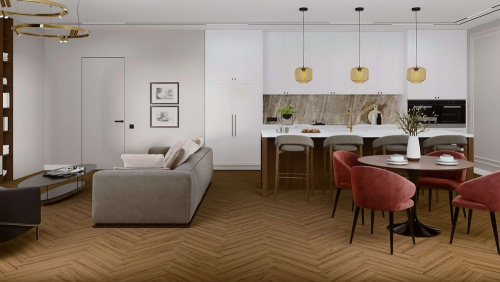 Кварцевый ламинат Damy Floor London SPC Лидс
