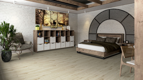 Кварцевый ламинат Damy Floor Family LVT Дуб Светлый Light Oak