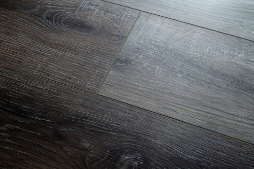 Кварцевый ламинат Damy Floor Family LVT Дуб Рустикальный Черный Rustic Black Oak