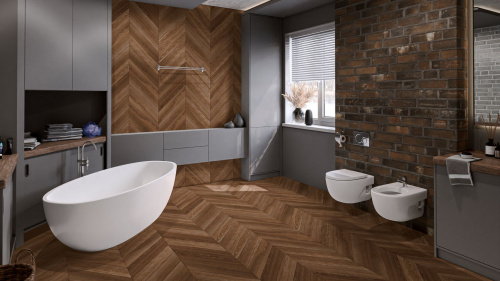 Кварцевый ламинат Damy Floor Chevron LVT Шайо Chaillot