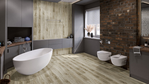 Кварцевый ламинат Damy Floor Family SPC Дуб Белый White Oak