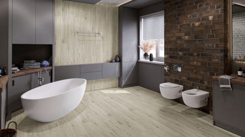 Кварцевый ламинат Damy Floor Family SPC Дуб Светлый Light Oak