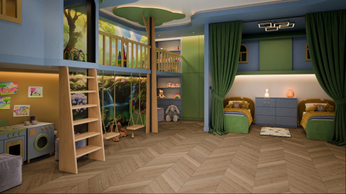 Кварцевый ламинат Damy Floor Chevron SPC Сен-Клу Saint-Cloud